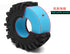 1.9 Tire Inserts Soft Outer Foam Inserts, 4 Pcs for 1.9inch Wheel Tires RC Crawler Axial SCX10 90046 TRX4 (Green)