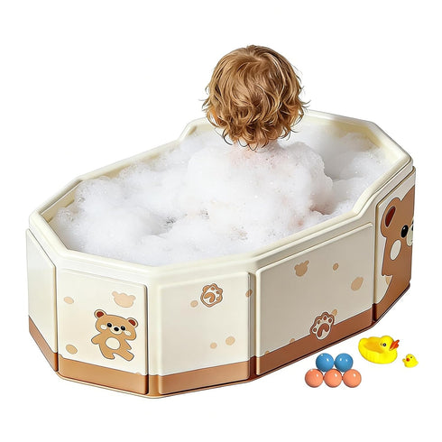 Generic Kids Bath Tub - Infant Soaking Tub, Lightweight Space Saving Basin with