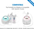 12 Volt Car Vehicle Lighter Adapter for Spectra S1, S2 Breast Pump, Replacement Power Adapter for Models After Feb 2015