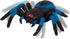 Terra by Battat Remote Control Spider - RC Tarantula with LED Eyes for Kids, Realistic Animal Toy