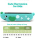 Besiciwiin 3PCS 16 Set, Harmonica for Kids, Beginners, Toddler muiscal Instruments Toys, Yellow, Pink, Green Hole
