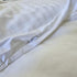 100% 300TC 39x47 inch Continental Bedding Toddler Duvet Protector Cotton Damask Stripe with Zipper Closure and Inner