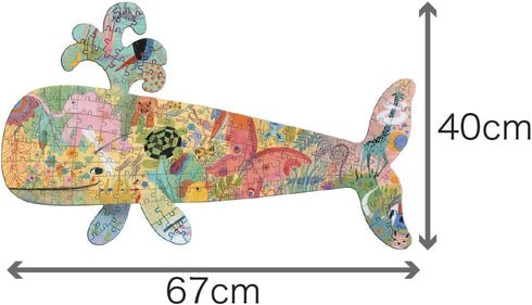150 6+ DJECO Piece Shaped Jigsaw Puzzle w/Poster - Challenging Activity for Home, School or Gifts - Fun & Creative