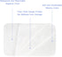 Luv4babe 20" 30" 1", Baby Bassinet Mattress Pad x x Replacement Pad with Removable & Waterproof Cover
