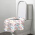 kimitimi 60 Pack Toilet Seat Covers Disposable, Extra Large Waterproof Toilet Cover for Toddlers & Adults, Individually