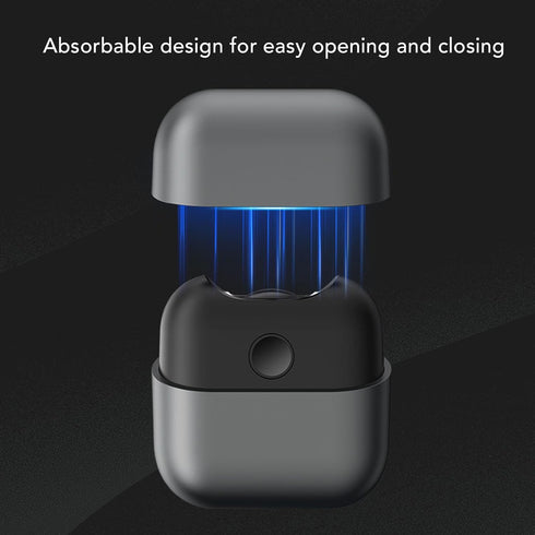 Trimmer 2 Trimmer Electric Nail Clipper, Electric Nail with LED Light & Brush, Speeds Nail Clip Storage, USB