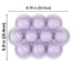2 Pack 1oz PandaEar Cloud Silicone Baby Food Freezer Tray with Lids, Measurement Markings for Precise Portioning, BPA