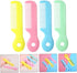 Galepromot 4Pcs Newborn Hair Comb Baby Comb Round Teeth Combs Wide Tooth Hair detangler for Toddler Pocket Hair Comb