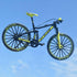 Ailejia Mountain Bike Toy Mini Cake Topper - Dirt MTB Bicycle Ornament Model for Home Decoration Crafts (Black Green)