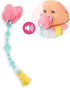 Corolle Baby Doll Pacifier with 15 Sounds for 14" Baby Dolls, Pink/Blue