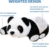 Weighted Stuffed Animals, 15.3" Weighted Panda Plush Toy Cute Panda Weighted Plush Animals Pillow Gifts for Kids Adults Birthday, Valentine's Day