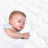Bassinet Mattress Pad Cover, Fits 21” x 31” Maxi COSI Iora, 2 Pack Ultra Soft Waterproof Breathable, White and Grey