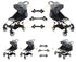 Smile Saki Twin Stroller Connector for Baby Fits Umbrella Strollers Babyzen YOYO Yoya Etc..