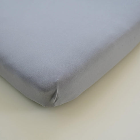 Pobibaby - Single Solid Premium Fitted Baby Crib Sheets for Standard Crib Mattress - Ultra-Soft Cotton Blend, Safe