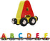 27 Set Wondertoys PCS Wooden Alphabet Train Toy Wooden Magnetic Alphabet ABC Train
