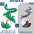 ELORION 4-Pack 3D Printed Dragon Eggs - Surprise Toys for Kids