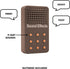 9 NPW Fart Fanfare Sound Machine Funny Prank Toy & Novelty Sound Effects Machine with Sounds