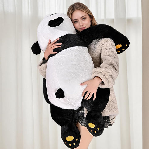 Labauxite Cute Panda Bear Pillow Large Panda Stuffed Animal Plush Toy Soft Hugging