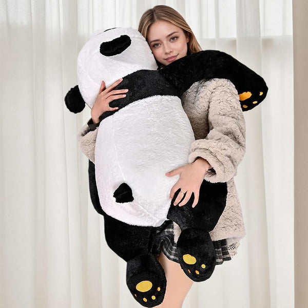 Labauxite Cute Panda Bear Pillow Large Panda Stuffed Animal Plush Toy Soft Hugging