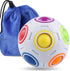 Coogam Rainbow Puzzle Ball with Pouch, Color-Matching Puzzle Game Toy for Kids and Adults