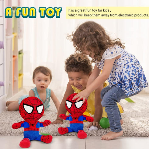 Superhero Plush Toy, 11 inch Collectible Doll Stuffed with Cotton for Toddlers, Gift Decoration for Birthday Party