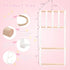 POVETIRE Headband Holder Hair Bows Organizer for Girls, Baby Headbands Hair Accessories Organizer Storage Wall Hanging