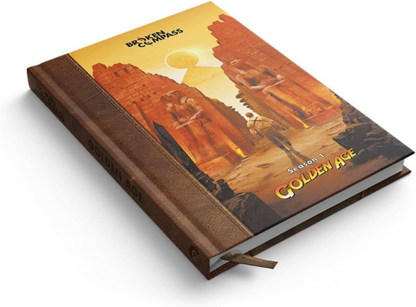 Broken Compass Golden Age - Season 1 Rulebook, RPG Inspired by Adventure Movies for 2-5 Players
