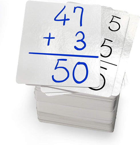 180PCS, LotFancy Blank Playing Cards, Dry Erase, Reusable Flash Cards to Write on, DIY Vocabulary Study Learning Game