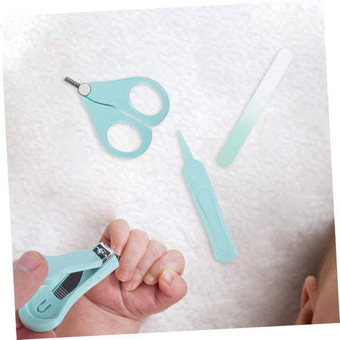 CHICAMPERA 1set Trimmer Nail Clippers Safe Nail Kit Adorable Storage Case for Newborn Grooming for Moms