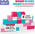Liberty Imports 24 PCS Giant Blocks for Toddlers, Set of Plastic Large Building Blocks for Kids Creative Play