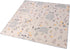 ICRPSTU 130x130cm Under High Chair Mat, Oxford Cloth Non Slip Washable Portable Baby Splat Mat with Granular Latex