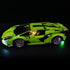 BRIKSMAX LED Lighting Kit for Technic Lamborghini Sián FKP 37 - Compatible with Lego 42115