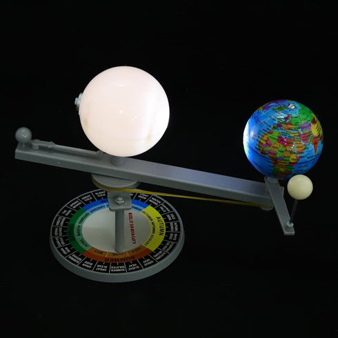 Vaguelly Sun Earth Moon Orbital Model for Kids Educational Geography Model & Astronomical Teaching Tool