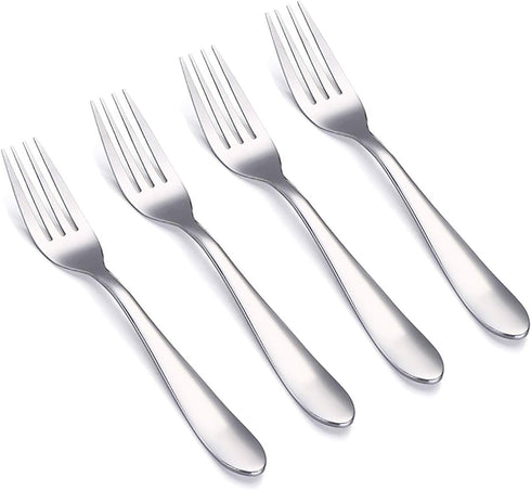VANRA 4-Piece Children Forks Set - Stainless Steel Kids Dinner Forks, 5.7-inch (4 forks)