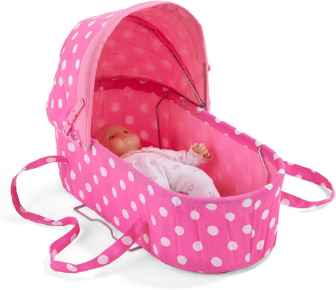 Badger Basket Just Like Mommy 3-in-1 Toy Doll Pram Stroller and Carrier for 18-22 inch Dolls