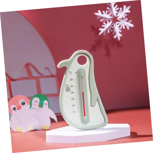TOPPERFUN Bath Penguin Thermometer Floating Cartoon Water Temperature Monitor for Newborns and Toddlers Anti-Burst