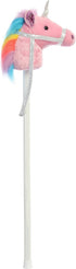 Aurora Ride-On Giddy Up Stick Unicorn, 37" Pink