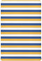 Pigsaly Crib Sheets White Yellow Blue Stripe Baby Sheet for Standard Crib Mattress