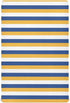 Pigsaly Crib Sheets White Yellow Blue Stripe Baby Sheet for Standard Crib Mattress