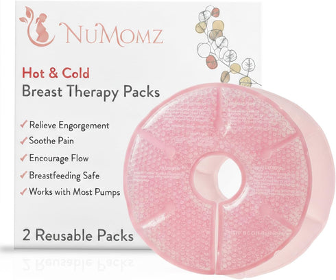 Hot and Cold Breast Ice Packs | Breastfeeding Essentials, Works with Most