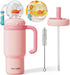 Como bebe Insulated Whale Fountain Sippy Cup, 24 oz 316 food-grade Stainless