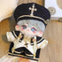 niannyyhouse Doll Clothes Accessories for 20cm Plush Toy - European Style Hat, Shirt, Pants, Shawl, Leather Shoes (20cm)