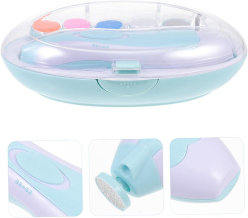 Trimmer Abaodam Boy Girl's Electric Manicure Tool Nail File Ergonomic for Boys and Girls