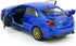 Impreza WRX STI Toy Car Racing Sports Diecast Model 1/36 Scale Metal Pull Back Vehicle for Boys