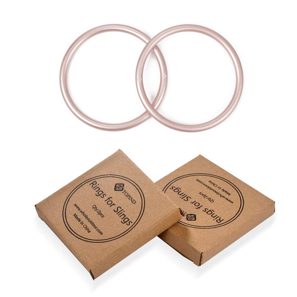 TOPIND 3 inch Aluminum Rings for Baby Slings and Baby Carrier, Sling