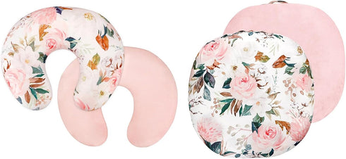 Nursing Pillow Cover and Newborn Lounger Cover for Babies, Nursing Covers for