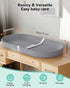 COMOMY Baby Changing Pad for Dresser - Wipeable Changing Pad with Restraining Belt, Waterproof, Soft, Lightweight