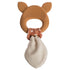 Mary Meyer Teething Toys Leika Silicone Baby Teether for 0-12 Months, 9-Inches, Little Fawn