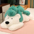 19.7" Weighted Stuffed Bear Toy, 3.3lbs Cute White Plush Pillow