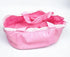17-22 inch Reborn Baby Dolls Baskets Pink Crib Bed Soft Carrier for Baby Doll Accessories Baskets with Handle